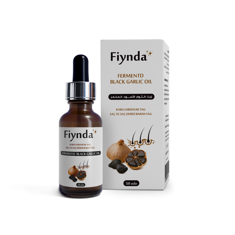 زيت الثوم الأسود المخمر التركي  