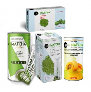 باقة شاي الماتشا الياباني matcha tea