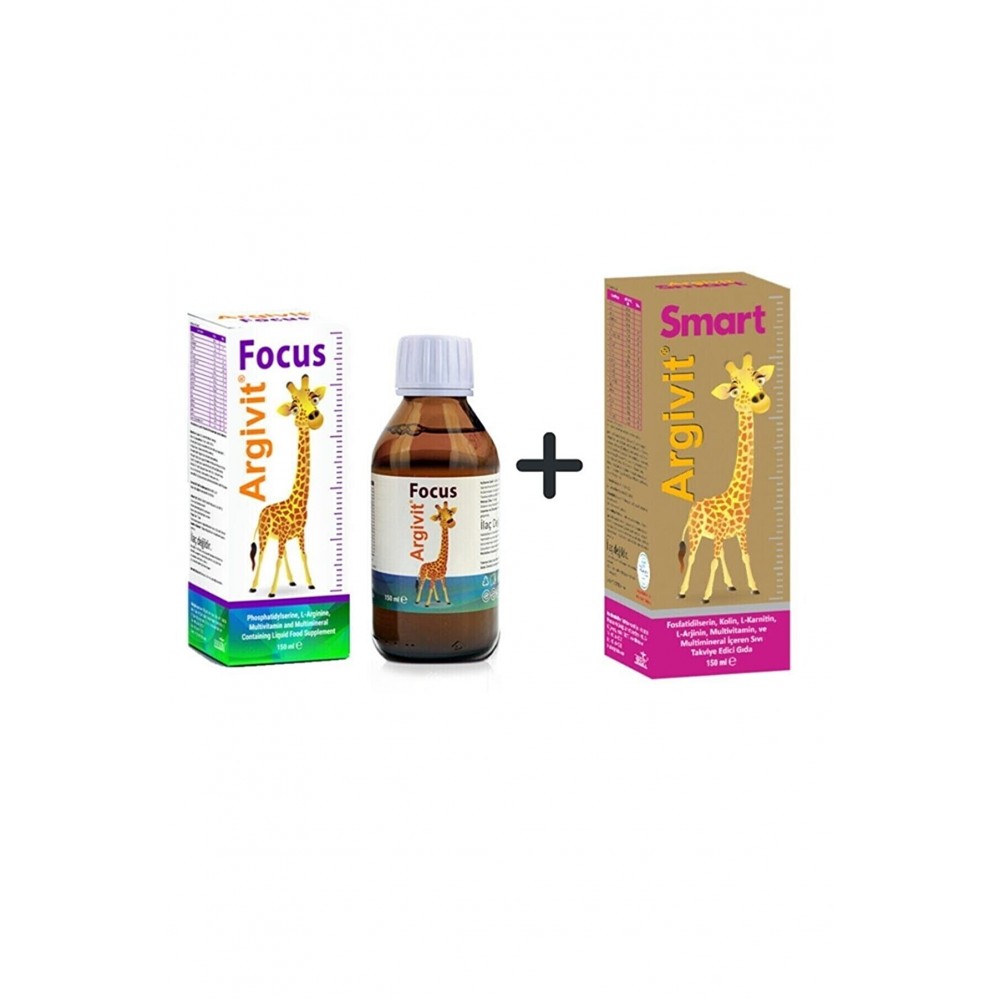 ارجيفيت عرض فوكس شراب 150 مل + شراب سمارت 150 مل