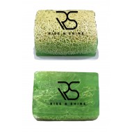 صابون وليفة الحمام بالالوفيرا والياف اليقطين  صابون وليفة الحمام بالالوفيرا والياف اليقطين