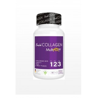 حبوب فيتامينات كولاجين متعدد الأنواع لكافة الجسم - 90 قرص