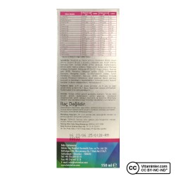 دواء الزرافة للطول للأطفال أرجيفيت فوكس 150 مل 