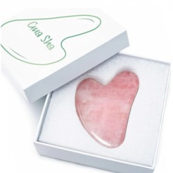 مساج الحجر غوا شا روز كوارتز للوجه مساج الحجر غوا شا روز كوارتز للوجه