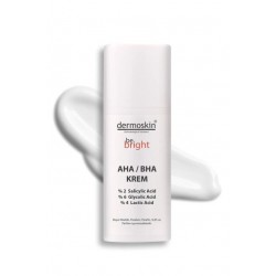 كريم مقشر للوجه ديرموسكين Be Bright AHA / BHA Cream