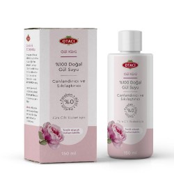 غسول ماء ورد طبيعي تونر للوجه والشعر اوتاشي 150 مل