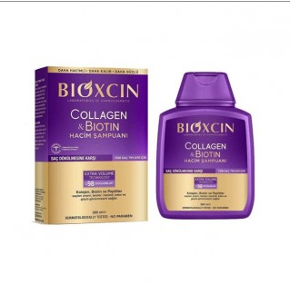 شامبو بيوكسين من الكولاجين والبيوتين لتكثيف الشعر 