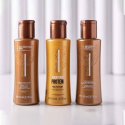 مجموعة بروتين الشعر البرازيلي لفرد الشعر 110مل*3