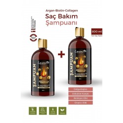 شامبو منع تساقط الشعر بزيت الارغان والبيوتين والكولاجين والكيراتين 